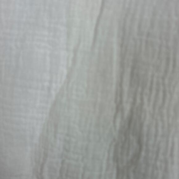 Saks Fifth Avenue Womens medium White Tie-Up Neckline Top long sleeve boho light - Picture 7 of 7